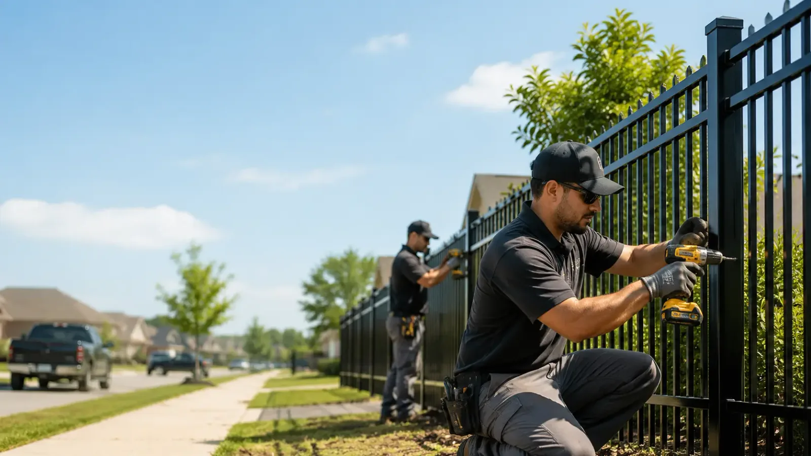 Metal Fence Installation in Broadwater, NE